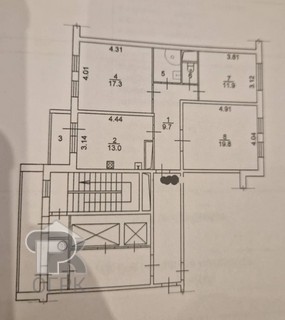 Купить 3-комнатную квартиру, №387965