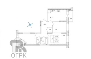 Купить 3-комнатную квартиру, №362247