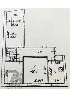 Купить 3-комнатную квартиру, №381281