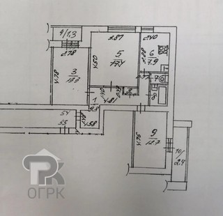 Купить 3-комнатную квартиру, №392475