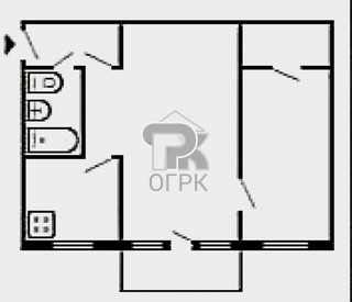 Купить 2-комнатную квартиру, №378490