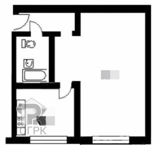 Купить 1-комнатную квартиру, №388986