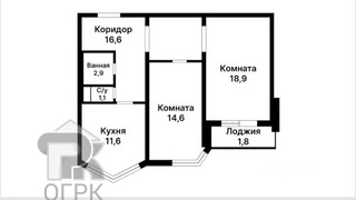 Купить 2-комнатную квартиру, №389206