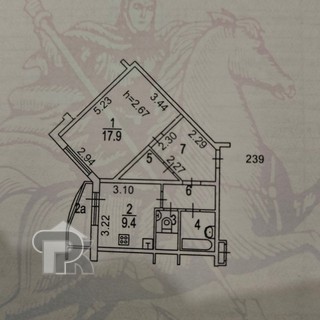 Купить 1-комнатную квартиру, №389136
