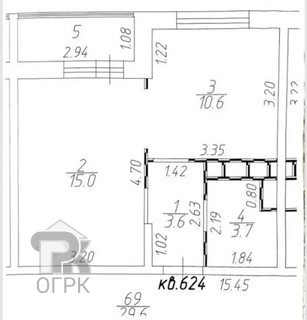Купить 1-комнатную квартиру, №390491