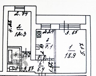 Купить 2-комнатную квартиру, №386373