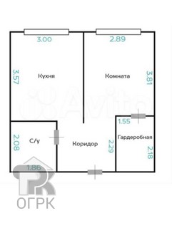 Купить 1-комнатную квартиру, №385541