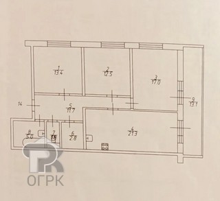 Купить 3-комнатную квартиру, №391340