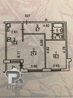 Купить 2-комнатную квартиру, №386653