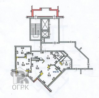 Купить 3-комнатную квартиру, №389257