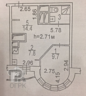 Купить 1-комнатную квартиру, №313626