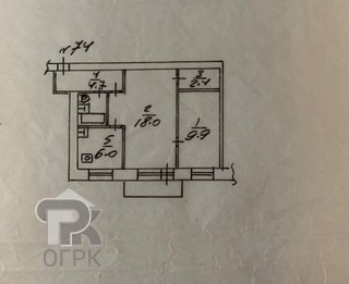 Купить 2-комнатную квартиру, №374366