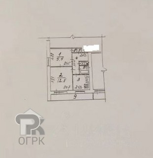 Купить 2-комнатную квартиру, №388781