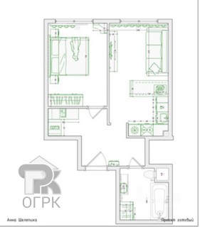 Купить 2-комнатную квартиру, №388823