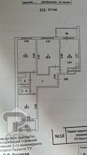 Купить 3-комнатную квартиру, №384606