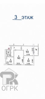 Купить 3-комнатную квартиру, №384640