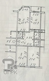 Купить 3-комнатную квартиру, №386156