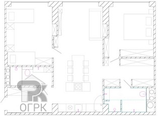 Купить 3-комнатную квартиру, №388755
