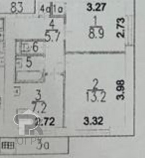 Купить 2-комнатную квартиру, №388455