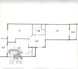 Купить 2-комнатную квартиру, №388649