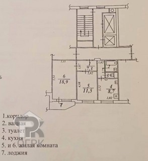 Купить 2-комнатную квартиру, №377920