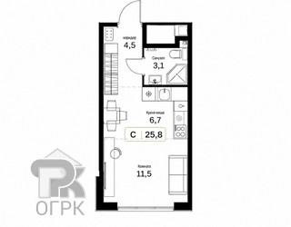 Купить студию, №391230