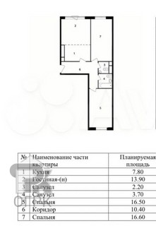 Купить 3-комнатную квартиру, №363481