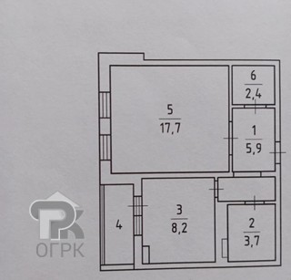 Купить 1-комнатную квартиру, №390638