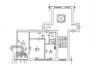 Купить 2-комнатную квартиру, №387996
