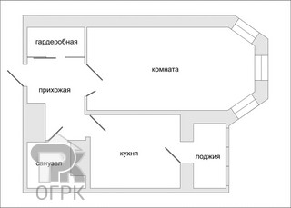 Купить 1-комнатную квартиру, №391356