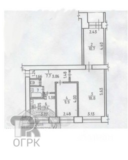 Купить 3-комнатную квартиру, №380127