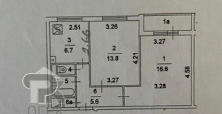 Купить 2-комнатную квартиру, №375310