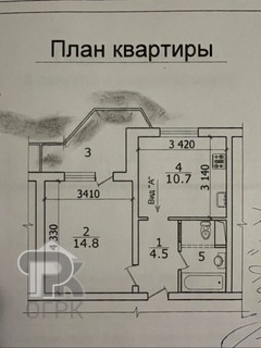 Купить 1-комнатную квартиру, №388885