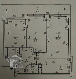 Купить 3-комнатную квартиру, №390848