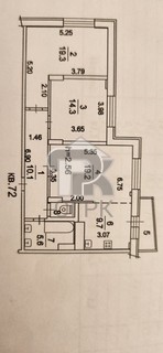 Купить 3-комнатную квартиру, №386334