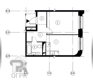 Купить 1-комнатную квартиру, №388137