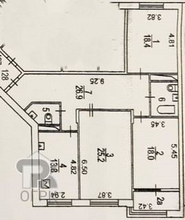 Купить 3-комнатную квартиру, №387899