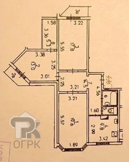 Купить 3-комнатную квартиру, №372882