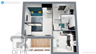 Купить 1-комнатную квартиру, №363667