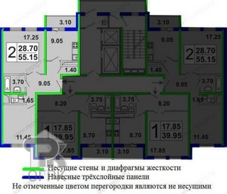 Купить 2-комнатную квартиру, №389012