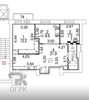 Купить 4-комнатную квартиру, №389028