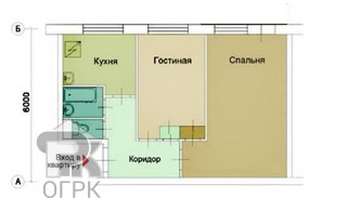 Купить 2-комнатную квартиру, №387574