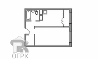 Купить 1-комнатную квартиру, №383776