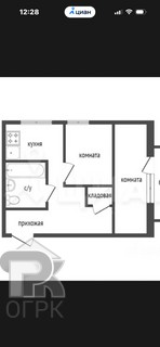 Купить 2-комнатную квартиру, №389581