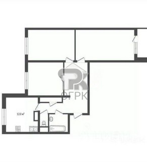 Купить 3-комнатную квартиру, №388817