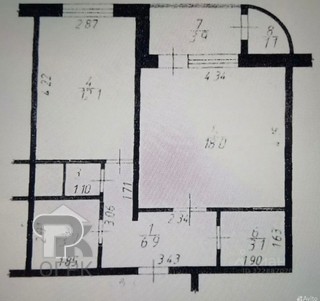 Купить 1-комнатную квартиру, №387553
