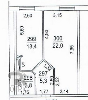 Купить 1-комнатную квартиру, №387850