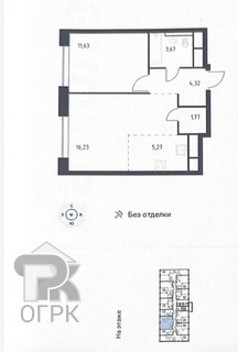 Купить 1-комнатную квартиру, №391509