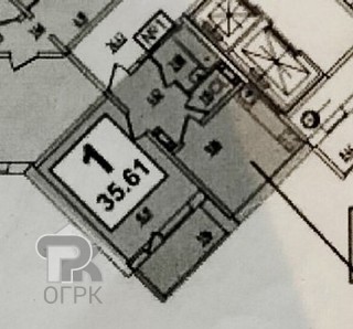 Купить 1-комнатную квартиру, №388593