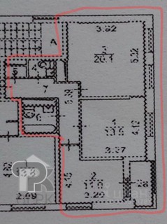 Купить 2-комнатную квартиру, №388129